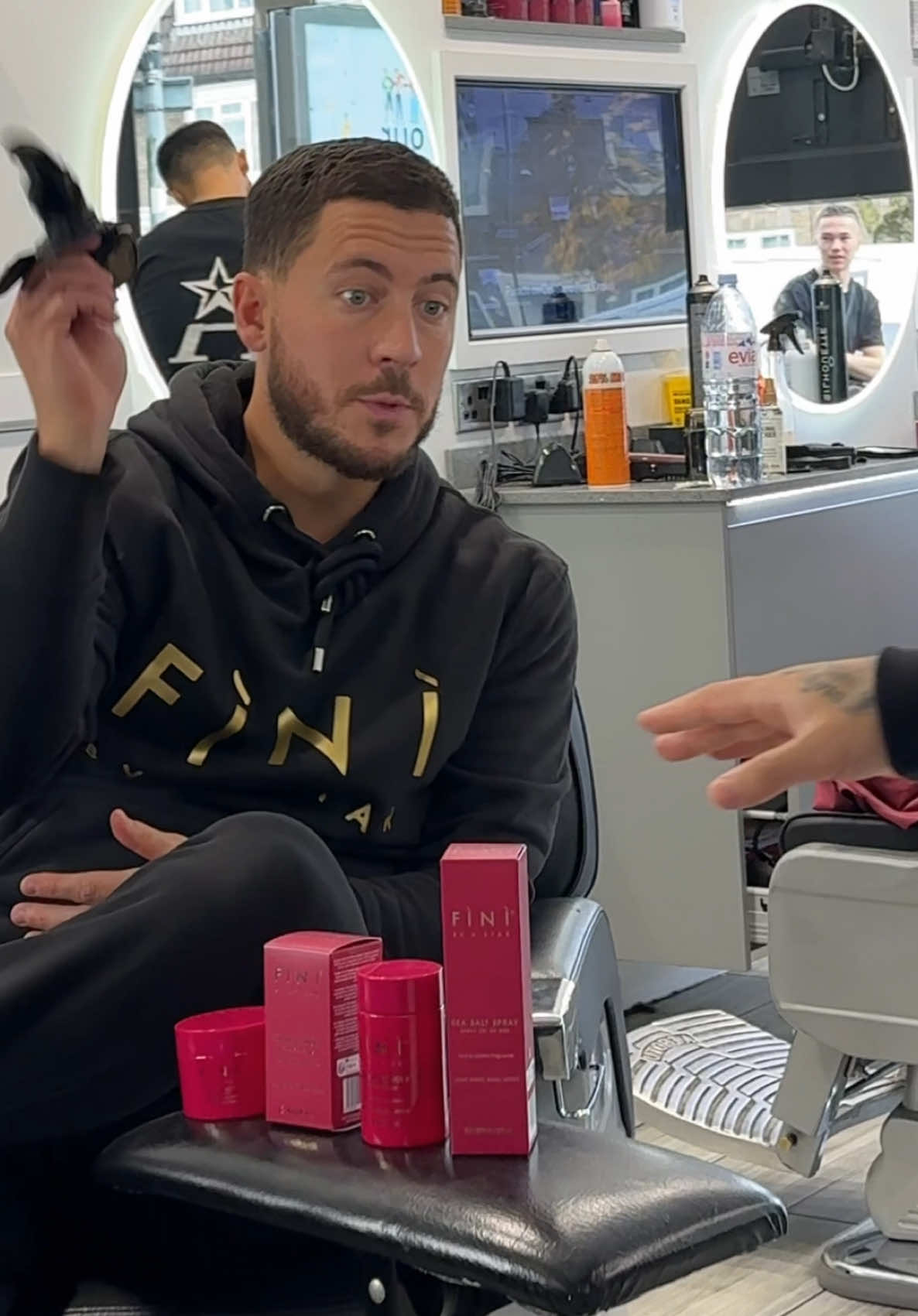 Bro knows 💀 @hazardeden_10 @Finibyastar #barber #astarbarbers #chelsea #football #finibyastar #hair #hairstyle #hairproducts #oud 