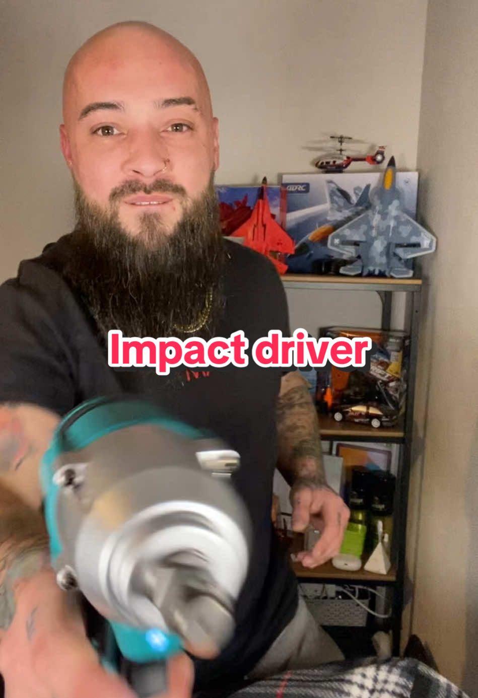 Impact driver, yes it matches what you think it does! Fantastic tools good quality for fraction of the price #powertools #impactdriver #toolstoday #battery #tradesman #tiktokmademebuyit #dealdrops 