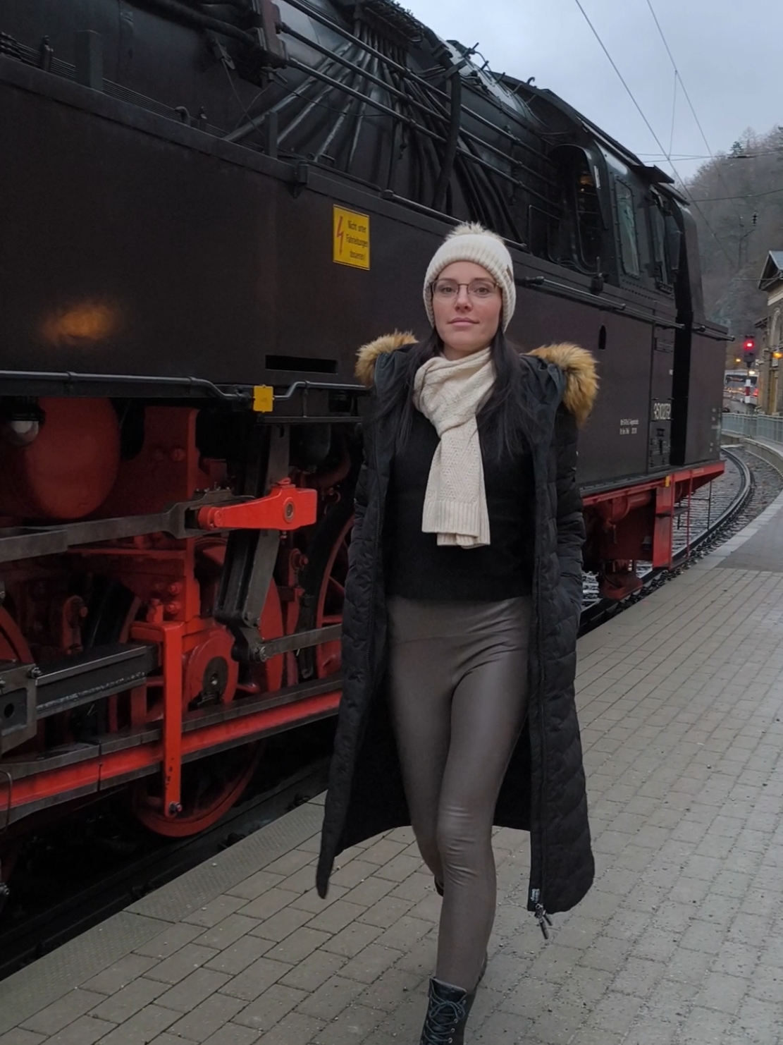 Besuch Deutschland, hier in Rübeland im Harz.  #steampower #dampflok #visitgermany 