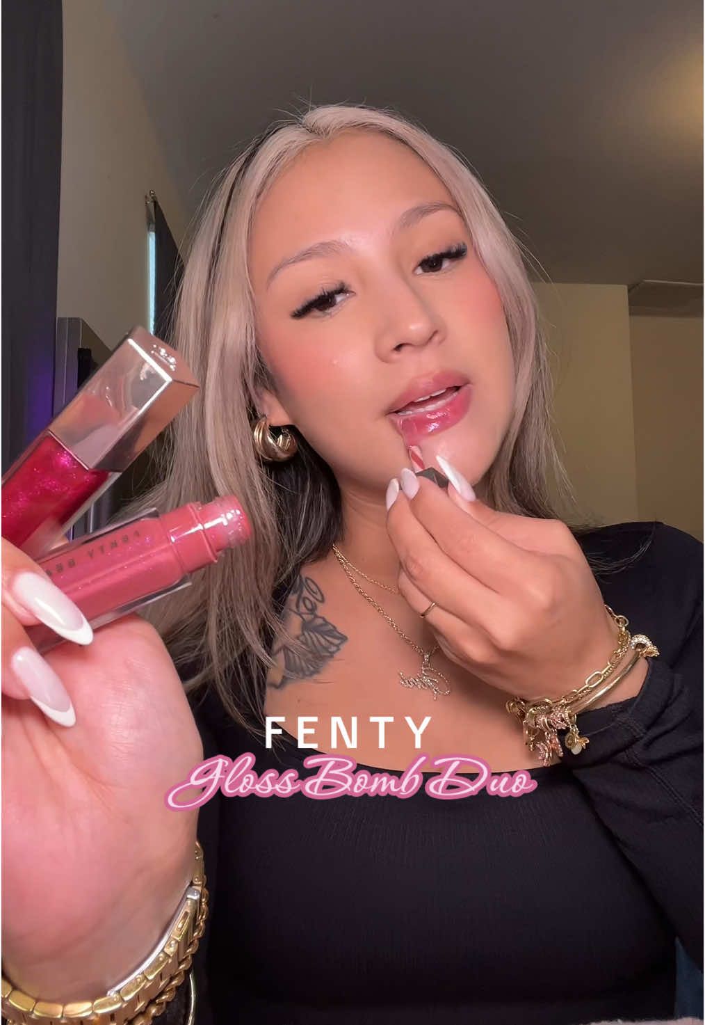 💋 Get that Fenty juicy, glossy pout before it’s gone 😘 #fentybeauty #fenty #fentyglossbomb #glossbomb #TikTokShop #tiktokshopping #newyearnewaura #tiktokshopholidayhaul #ttsdelight #tiktokshopcreatorpicks #tiktokshopnewarrivals 