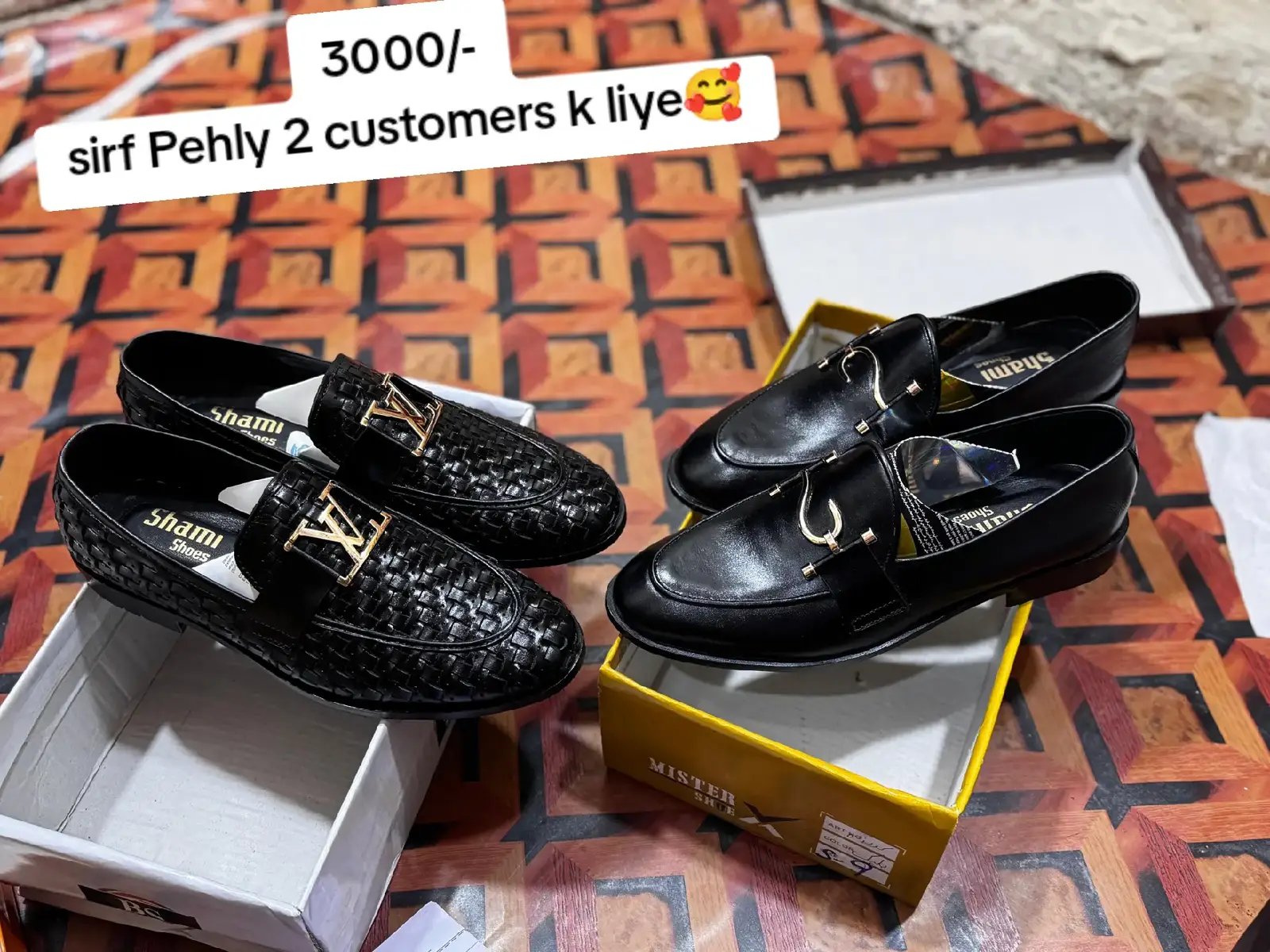 Ye offer just pehly 2 customer k liye hai. #Leathershoes 