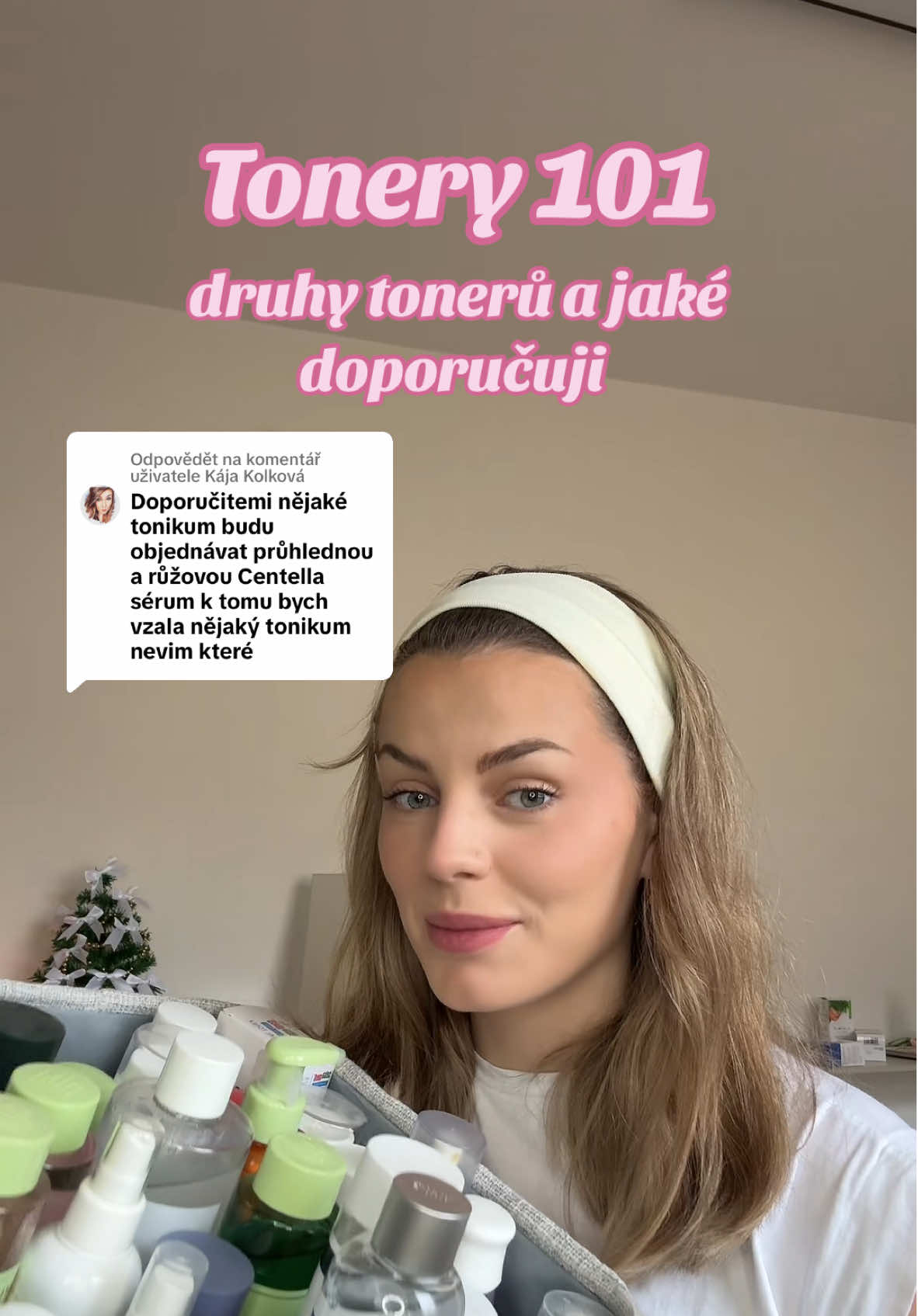 Odpovědět uživateli @Kája Kolková #stylevana #kbeauty #toner #protebe #skincaretips 