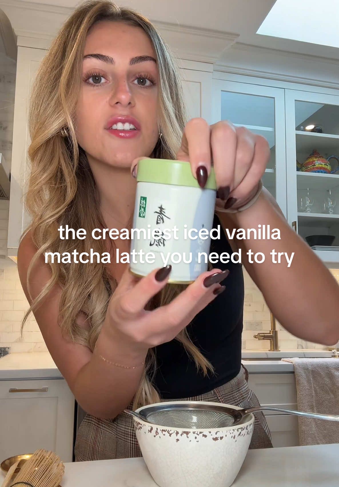 you will want to save this creamy iced vanilla matcha latte recipe!! so delicious, satisfying + has no added sugar 👀👀 all ingredients + tools I used are linked in my Amazon storefront 💚 tag me if you try this recipe out and let me know what you think!! @MALK Organics @IppodoTea.com (USA & CA) @Torani #matchalatte #icedmatcha #coffeealternative #healthydrink #matchalovers #vanillalatte #icedlatte #matcharecipe #healthyliving #nomorecoffee 