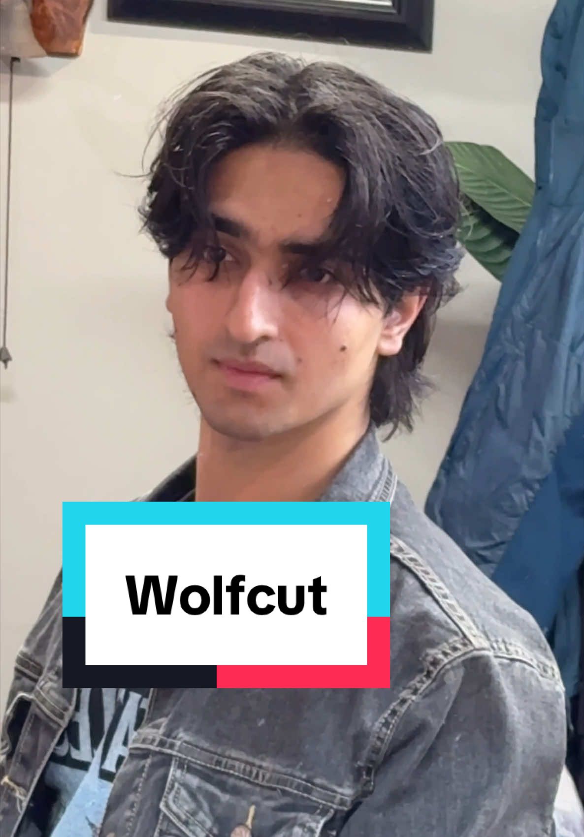 Haircut Name: Middle Part Wolfcut #wolfcut #middlepart #longhair #joshycuts #vancouverbarber #asianhair 