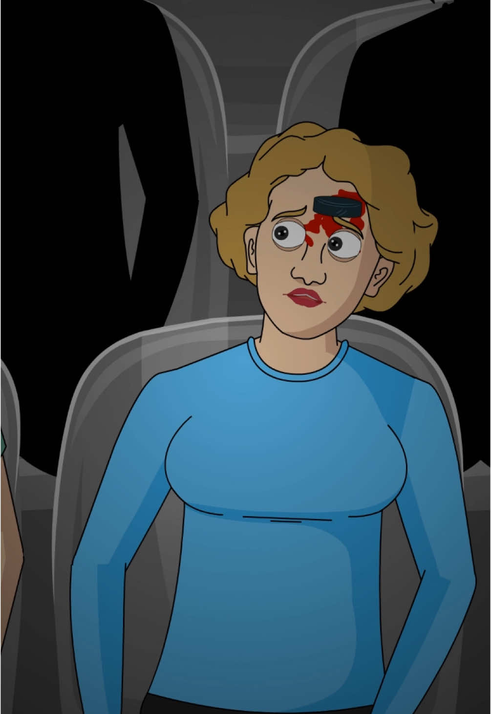 SHE WAS KILLED AT A HOCKEY GAME😱#scarytiktoks #disturbing #horror #scary #creepy #storytime #animation #truecrime 