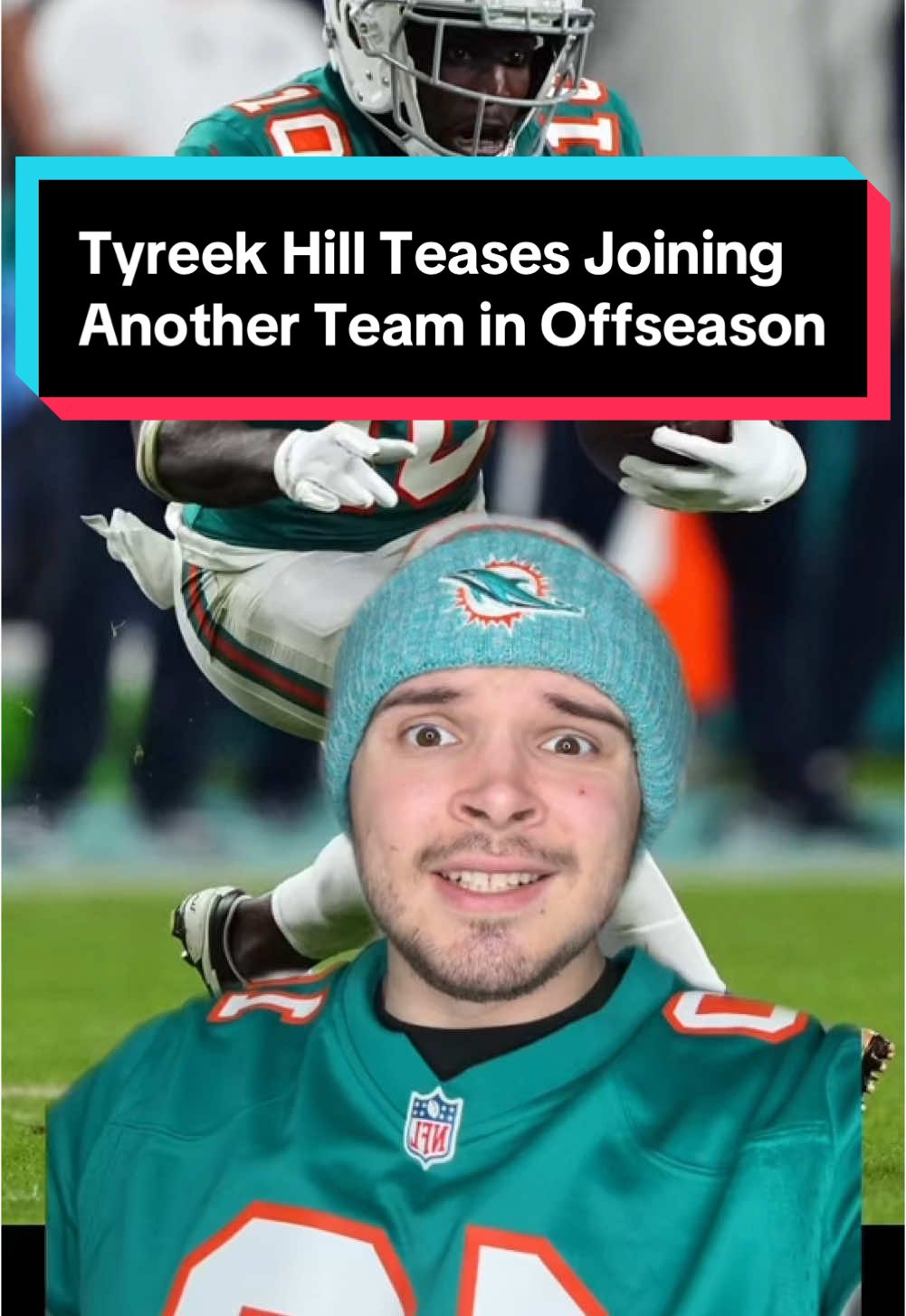 Tyreek Hill Teases Joining Another Team This Offseason 😭 #NFL #nflfootball #nfltrending #nflviral #dolphins 