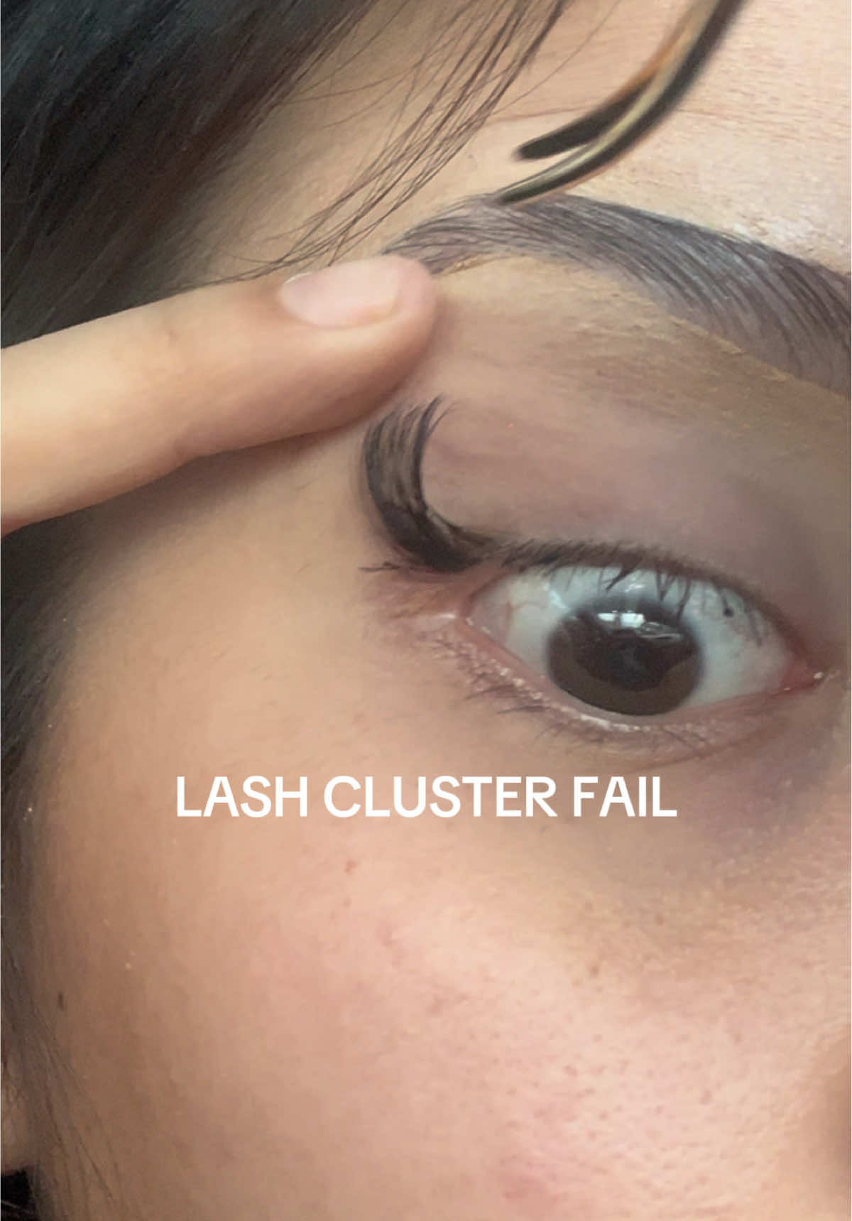 #fyp #foryoupage #lashclusters #makeup 