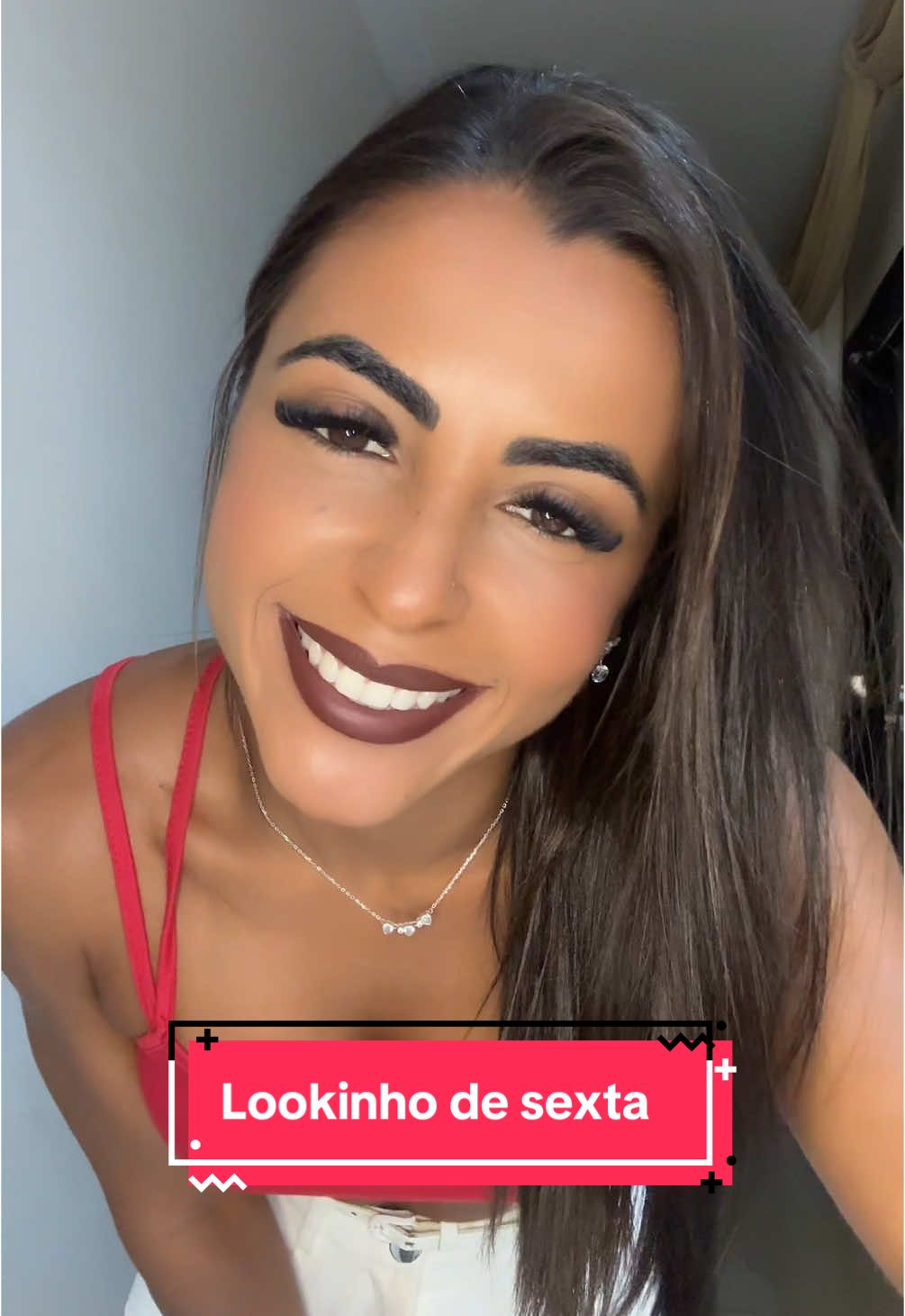 Lookinho de sexta!! #morena #linda #sextou #explore #fyp #foryoupage❤️❤️ #Viral #boanoite #mineirinha #sextou 