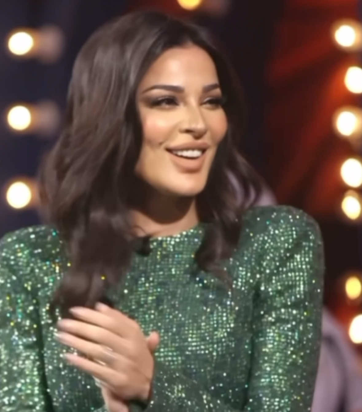 الاخضر شاقني 💚 #nadinenjeim 