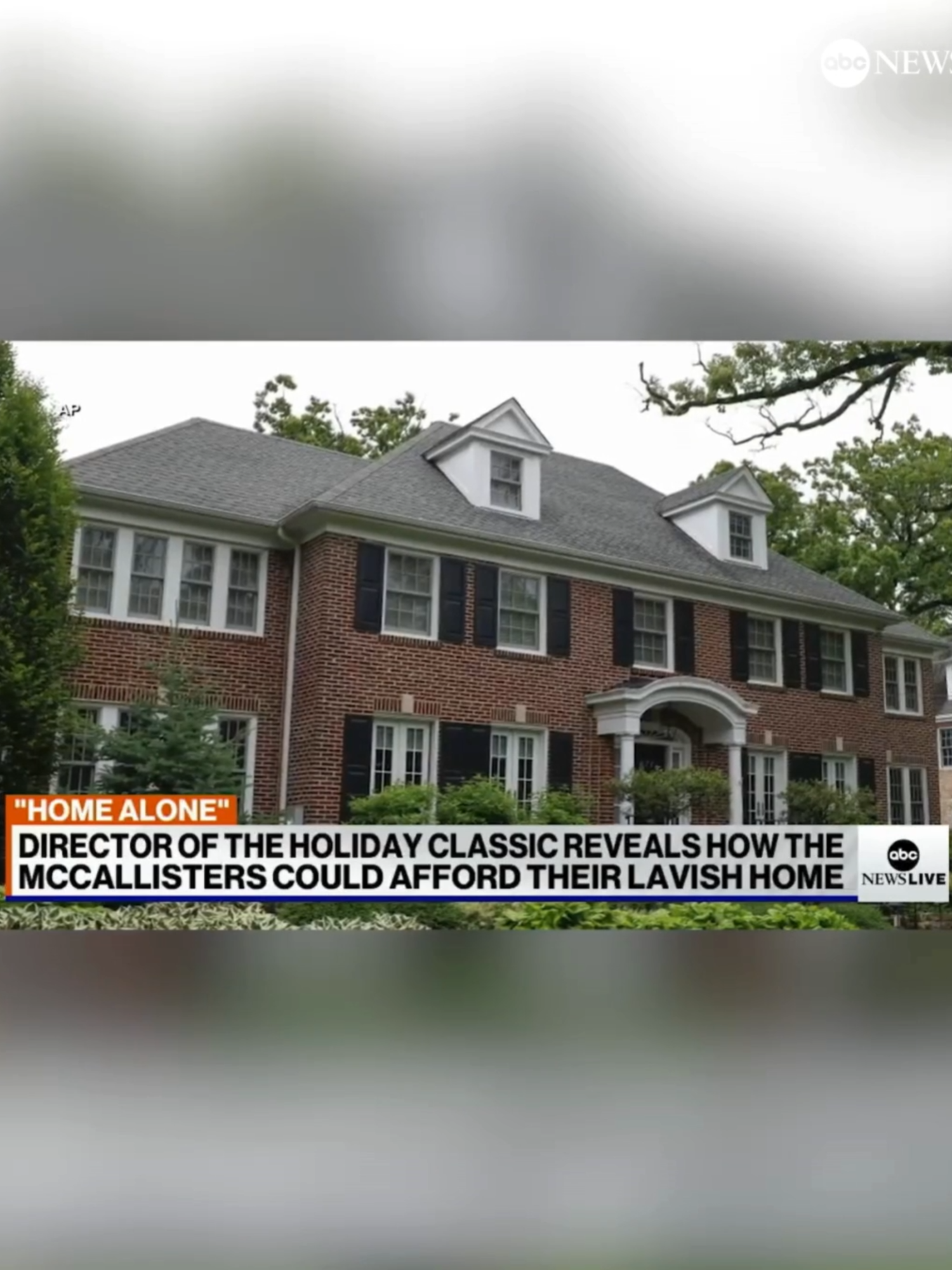 The director of the holiday classic, 'Home Alone,' has revealed how the McCallister family paid for their pricey Chicago-area pad in the film. #news #homealone