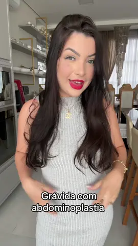 Fiquei grávida e tenho abdominoplastia #viral #gravida #foryou #engaja 