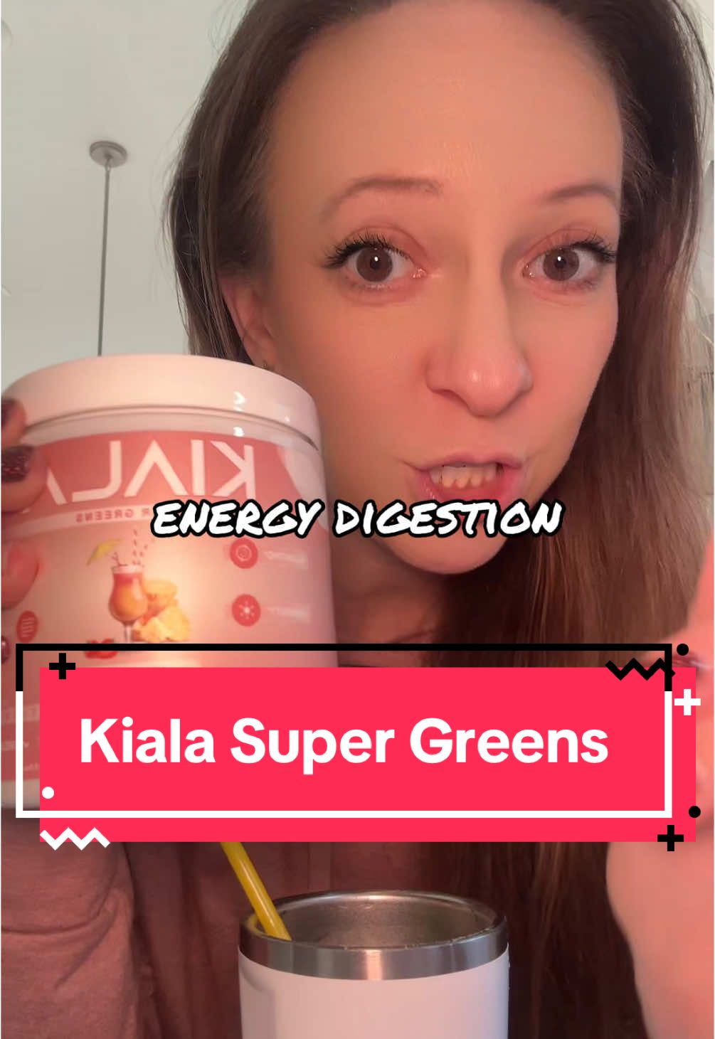 Kiala Super Greens #greendrink #energy #glow #bloating #immunity #digestion #healthdrinks #healthtok