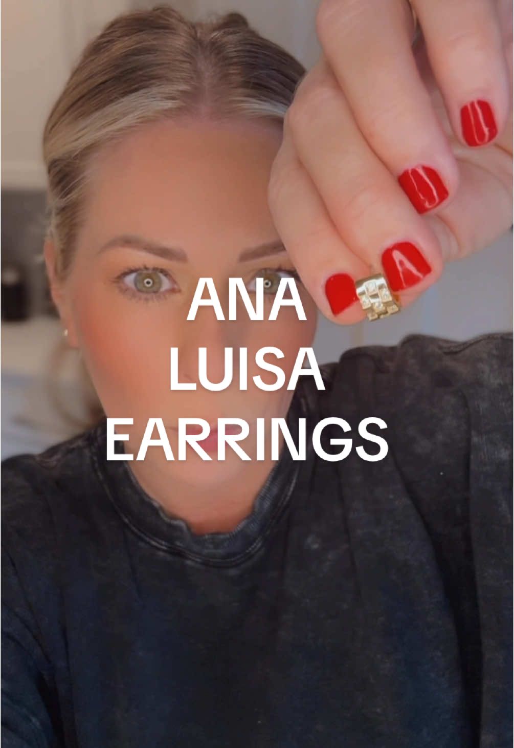 @Ana Luisa has the most beautiful earrings! This is my 3rd pair and maybe my most favorite!! #analuisa #earringslovers #earringstyle #earringshop #goldearrings 