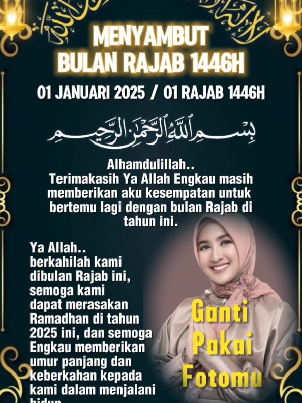 #CapCut menyambut bulan Rajab 2025 #bulanrajab #mamamelll #statusharian #statuswhatsapp #statusmama #doadanharapan #katakataislami #katakatamotivasi #katakatabijak 