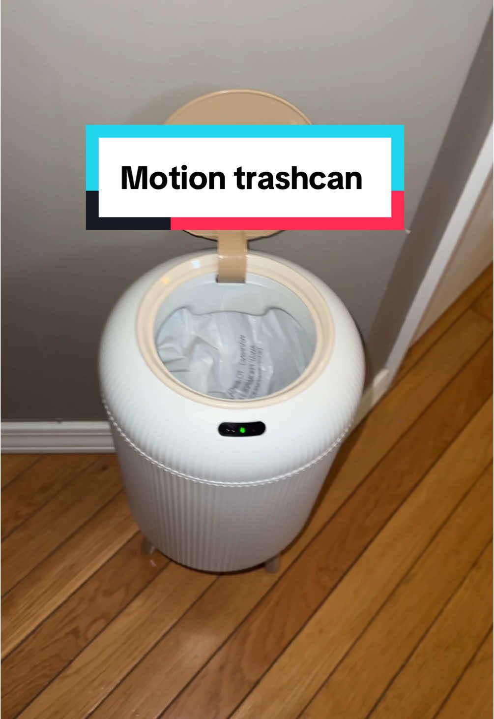 #bathroomtrashcan #motiontrashcan #newyearnewaura #finishstrong 