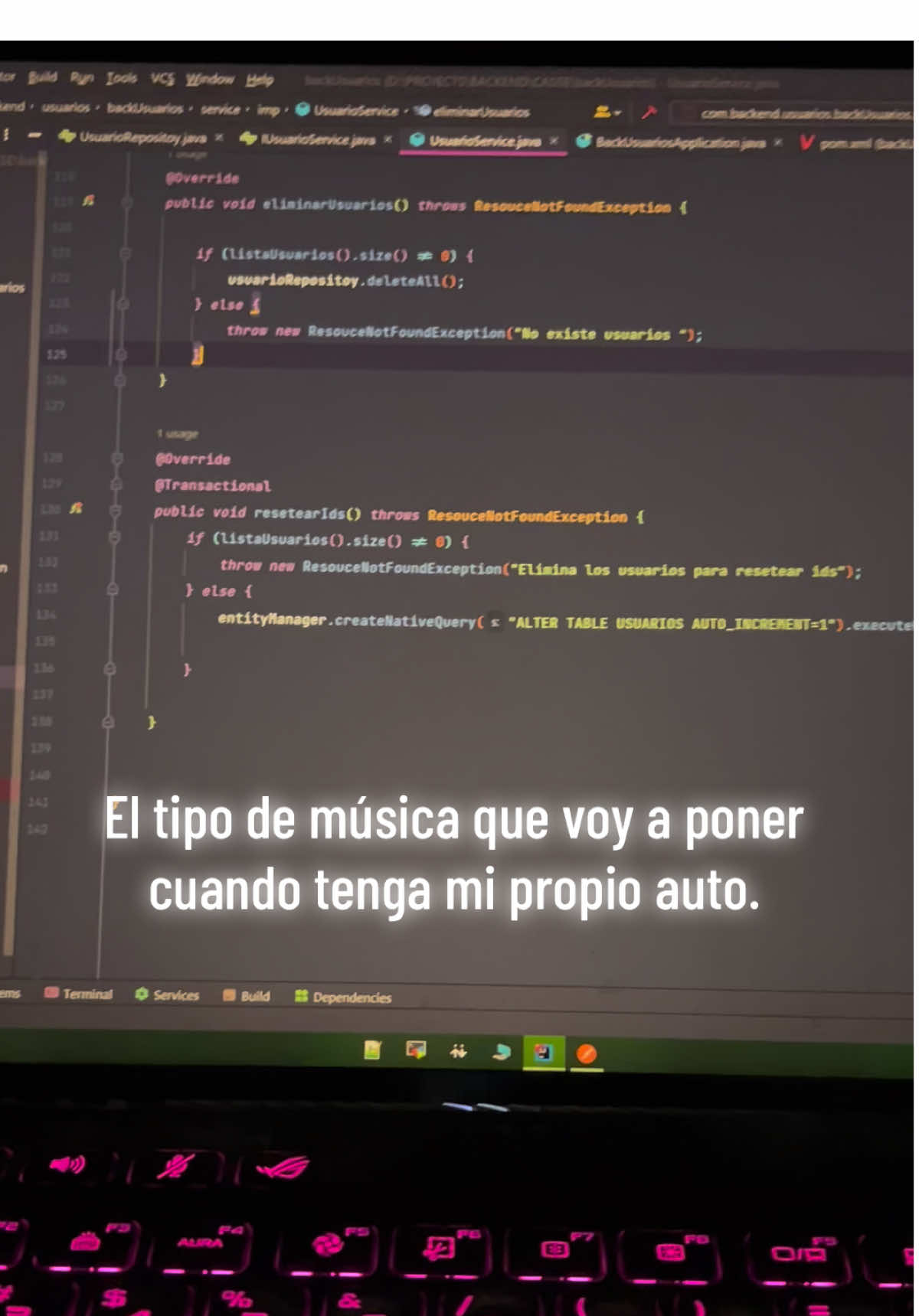 Como van Devs!!!⚡️con “o” de “oscuro’’ backend!!!⚡️🥷👨‍💻🔥 #devs #geeks #coding #backend #frontend #fullstack #programming #java#javascript #react #informatica #onfire #electronics #software #spring #website #system #sistemas #back  #engineering