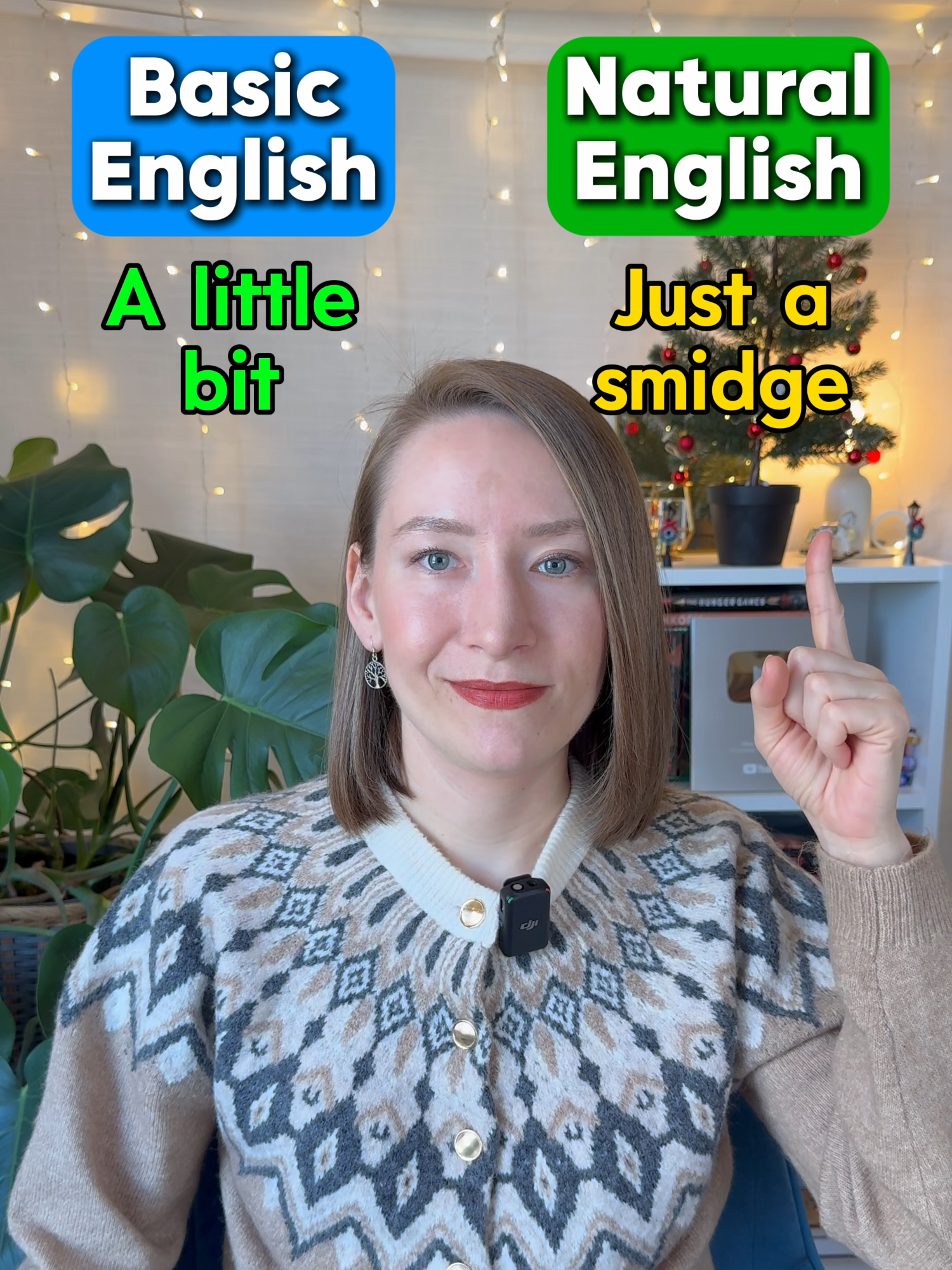 Basic English vs. Natural English | American English 🇺🇸  Speak louder - Speak up A little bit - Just a smidge I lost control - I snapped #LearnEnglish #EnglishVocabulary #EnglishLearning #ESL #EnglishPractice #englishphrases