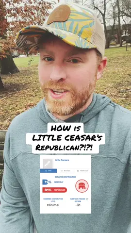 How does Little Ceasars support republicans? #littlecaesars #pizza #democrat #democrats #politicstok #politicstiktok #shopblue 
