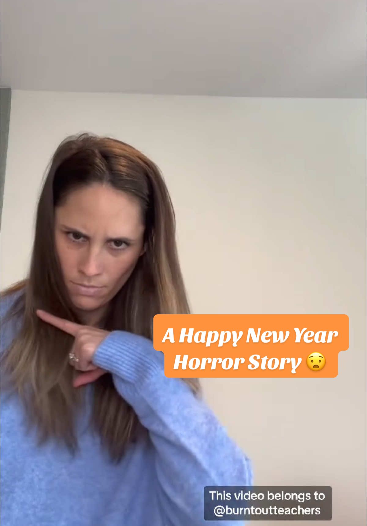 A Happy New Year Horror Story  #burntoutteachers #teacher #teachers #teachersoftiktok #teachersontiktok #teacherlife #teachersbelike #teacherprob #teacherprobs #tiredteacher #teachertired #teacherfunny #teachertok 