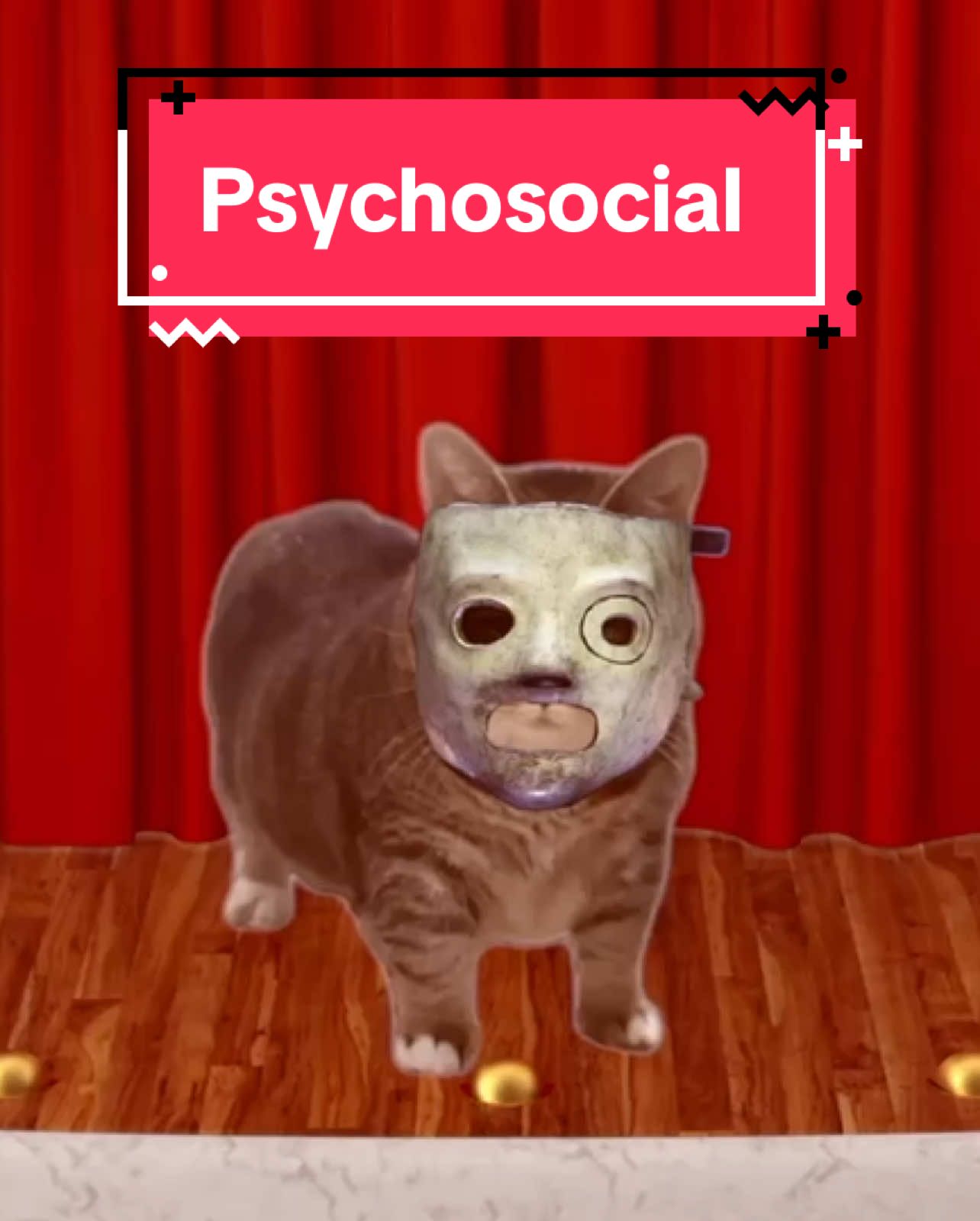 OIA cat sings Psychosocial! #cats #catsoftiktok  