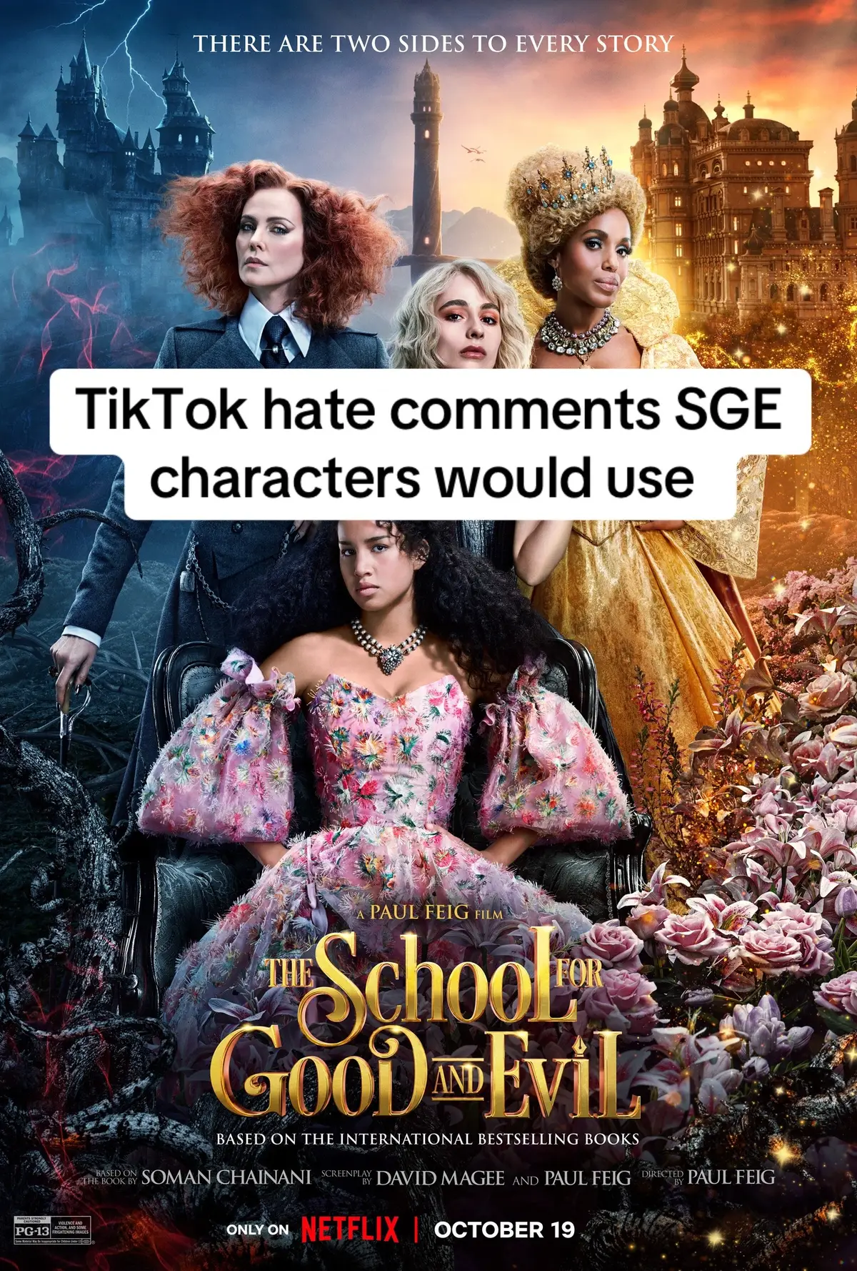 Am I correct? #sfgae #sge #theschoolforgoodandevil #schoolforgoodandevil #sgemovie #sfgaemovie #BookTok #theschoolforgoodandevilmovie #schoolforgoodandevilmovie 