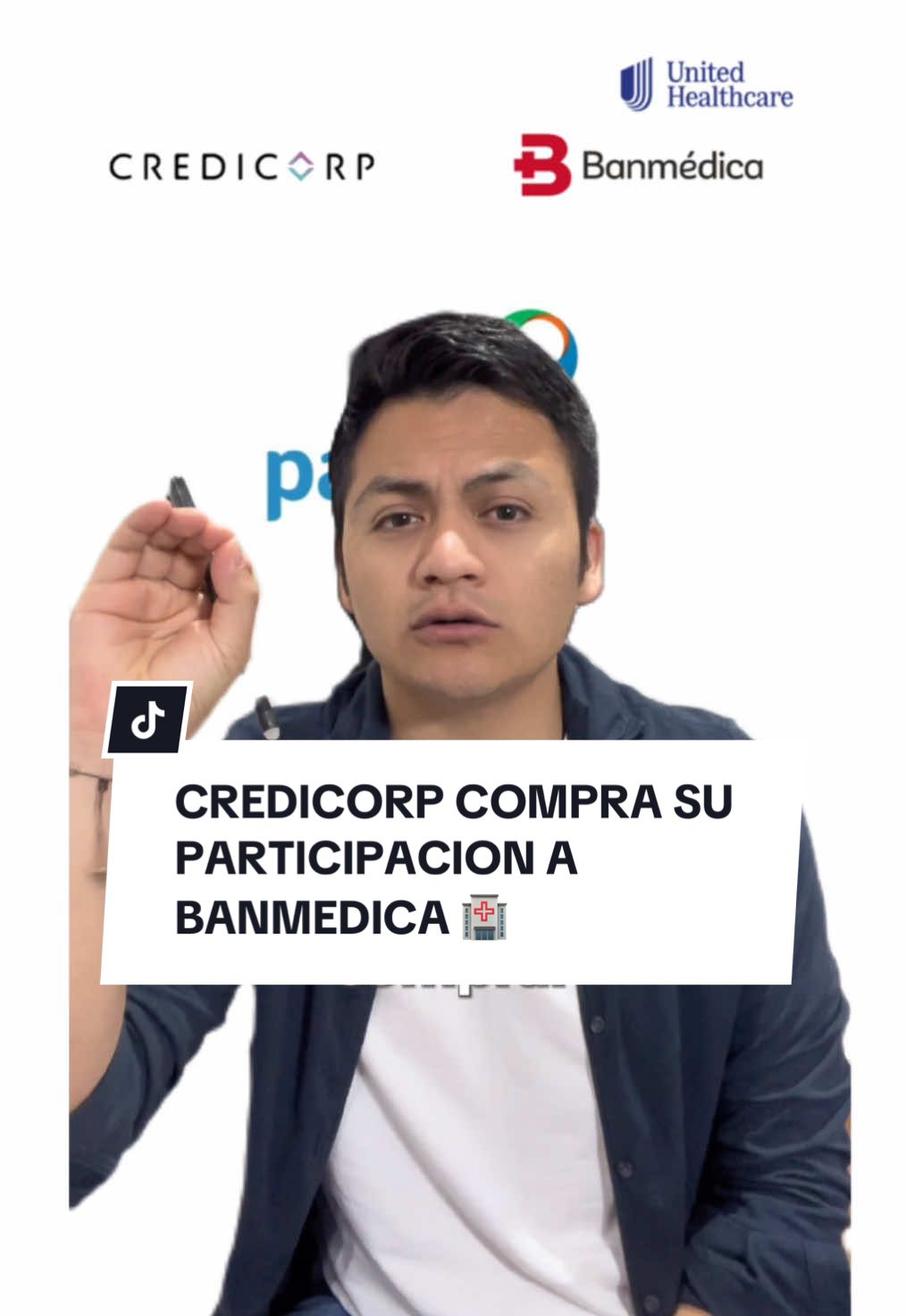 Credicorp le compra participación a UniteHealthCare  Con esta compra, Credicorp se convierte en el dueño absoluto de Pacifico EPS, use sus empresas como Clínica Sanna, San Felipe y Laborios ROE. #unitedhealthcare #credicorp 