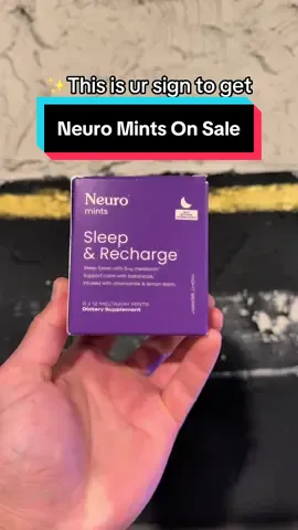 I started sleeping so much better with these 🤝🔥 #neuro                                              #neurogum                                                          #neuromints                                #sleep                                               #supplements                                        #bestsupplements                                         #melatonin                                                                      #sleepmints                                          #recharge                                  #yearendsale                                    #newyearnewaura                                      #newyearnewme                                                #tiktokshop                                        #tiktokmademebuyit                                        #creatorsearchinsights 