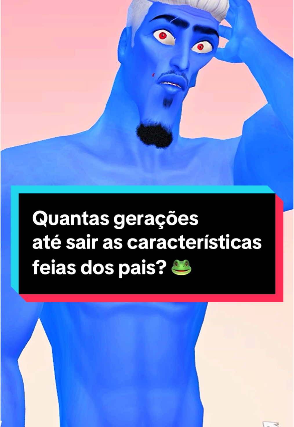 Quantas gerações até sair as características feias dos pais? 🐸 #emillyvickof #thesims4 #thesims #katlenof #garotagamerzando 