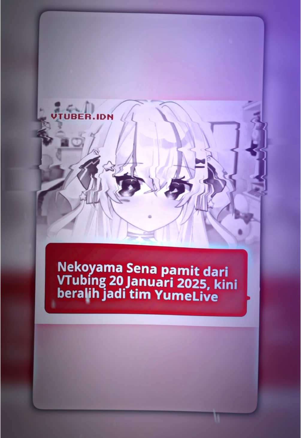 Perkenalan yg lucu sekali @Nekoyama Sena otsu buat 4 tahun nya, akhir tahun knp bnyk bgt vtuber yg grad 🥹😞 #nekoyamasena #vtuber #vtuberid #vtuberidn #vtubernews #vtuberindonesia #virtualyoutuber #maha5 #yumelive #vtubergraduation #sena #graduate #graduation #foryou #fypシ #yxzcba 