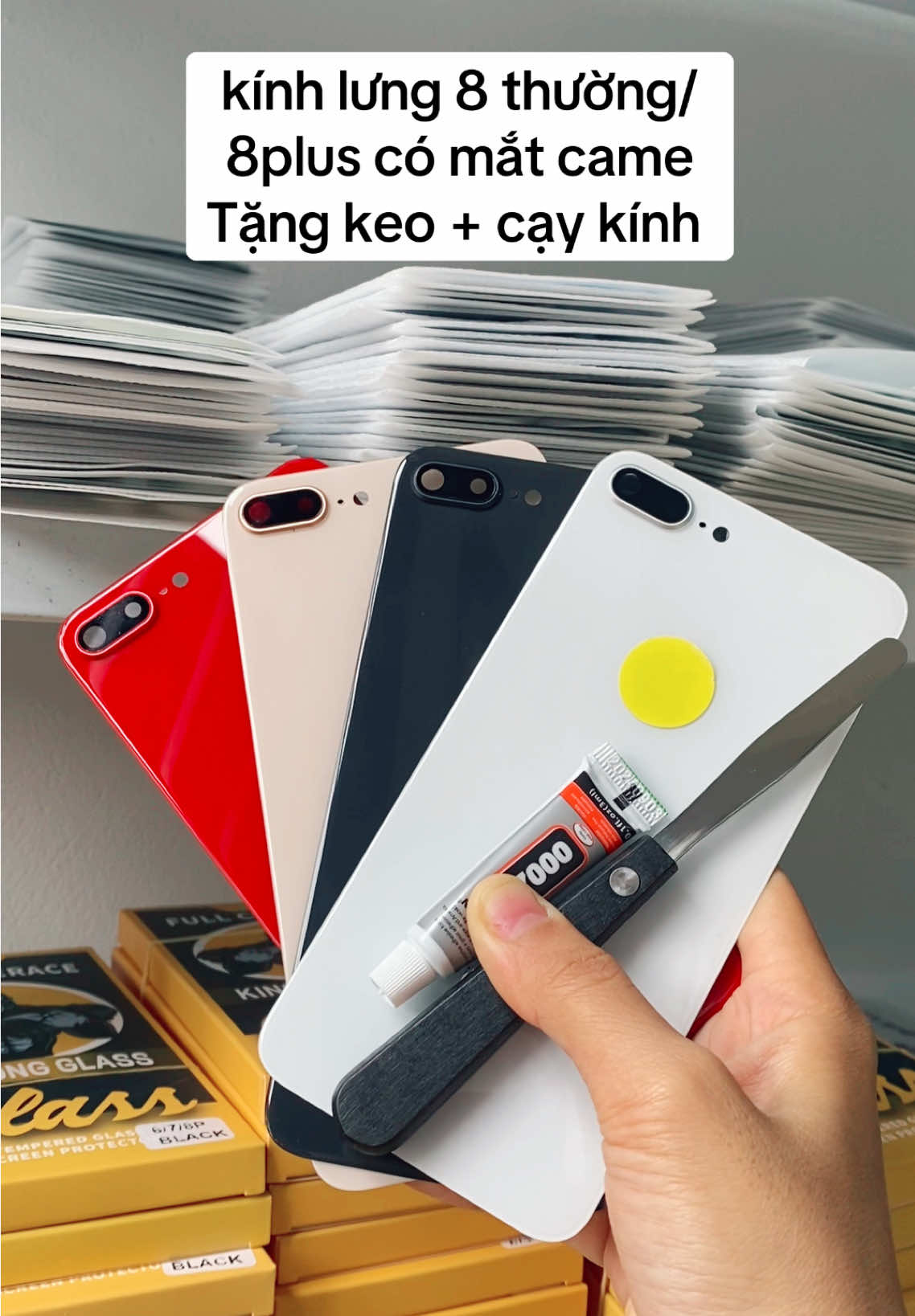 thay kính lưng 8G/ 8plus #xuhuong #xuhuongtiktok #thaykinhlungiphone #thaykinhlung 