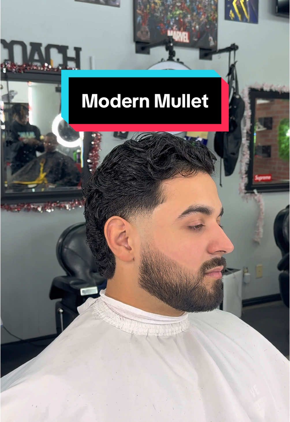 From low taper modern mullets to taper fade mullets, I'm bringing fresh styles to the Inland Empire! I’ll specialize in turning the modern mullet into your boldest look yet. Book your spot today 🔥 #ModernMullet #TaperMullet #TaperFade #IEBarber  