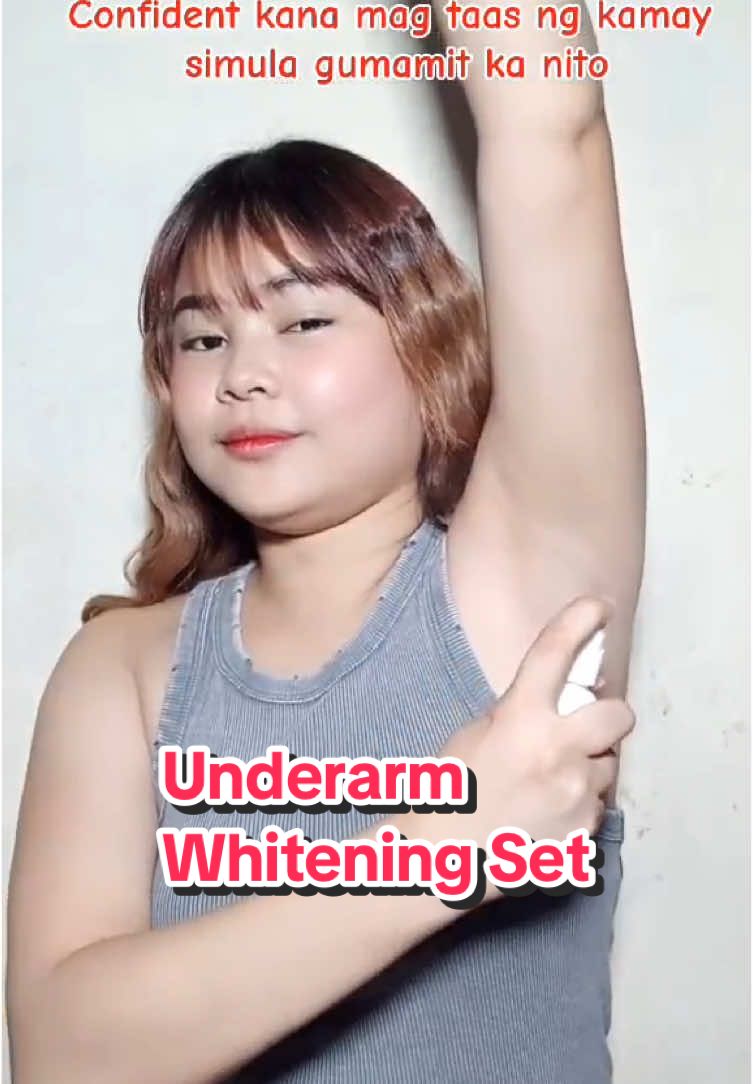 Try nyo na ang Underarm Whitening Set #underarm #kilikili #whitening #deodorant #fyp 