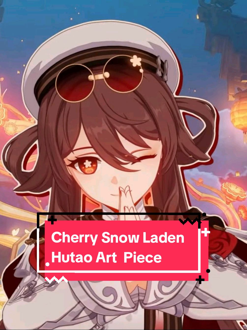 Best Girl Got her Skin 🥰 (Cherry Snow-Laden Hutao Drawing) #fyp #hutao #hoyoverse #waifu #digitalart #animeart #artistsoftiktok #GenshinImpact #genshinart  #lanternrite #foryou 