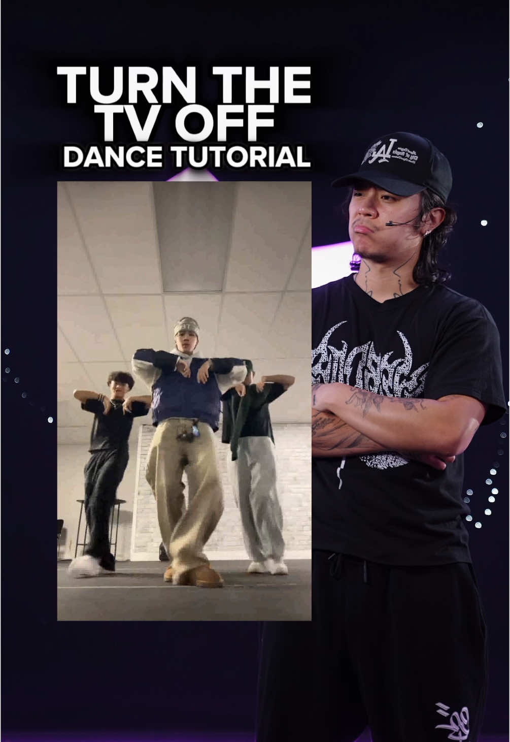 a tutorial to @Eldonjcl dance to TURN THE TV OFF😮‍💨🔥 Download the Shluv Dance Academy app if you want to level up your dancing + all the benefits of our community! taught by @Michael Le 