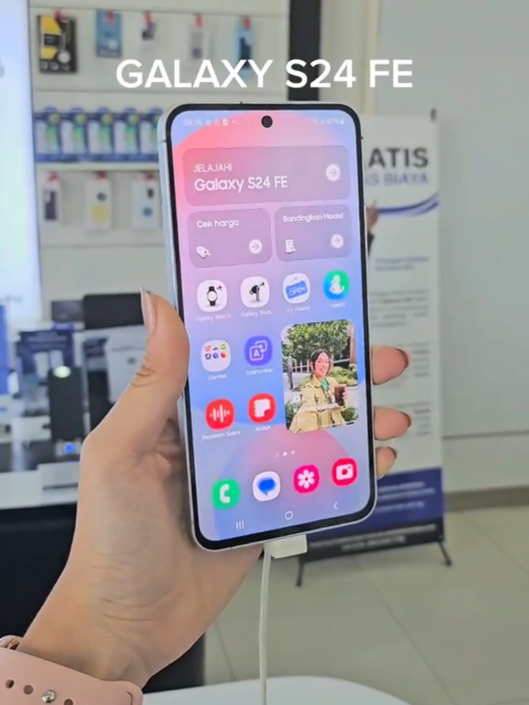 ini dia seri premiumnya samsung dengan harga yang lebih terjangkau😍 #samsung #samsunggalaxy #samsungs24 #s24series #samsungs24fe #galaxys24fe 