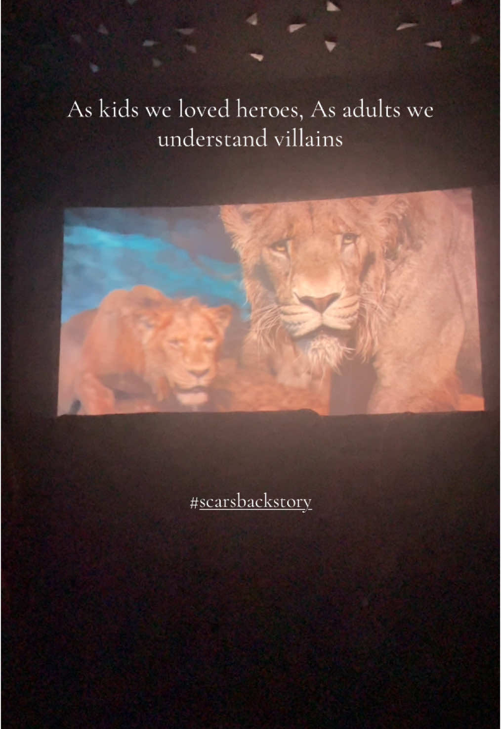 We finally know why scar is evil 😭 #foryou #foryoupage #fyp #fy #fyviral #viraltiktok #lionking #mufasa #scar #1m #lionking2 #fyviral #likes #views #villains #heroes #freya🐣 #freyavlogs #x3ee👑