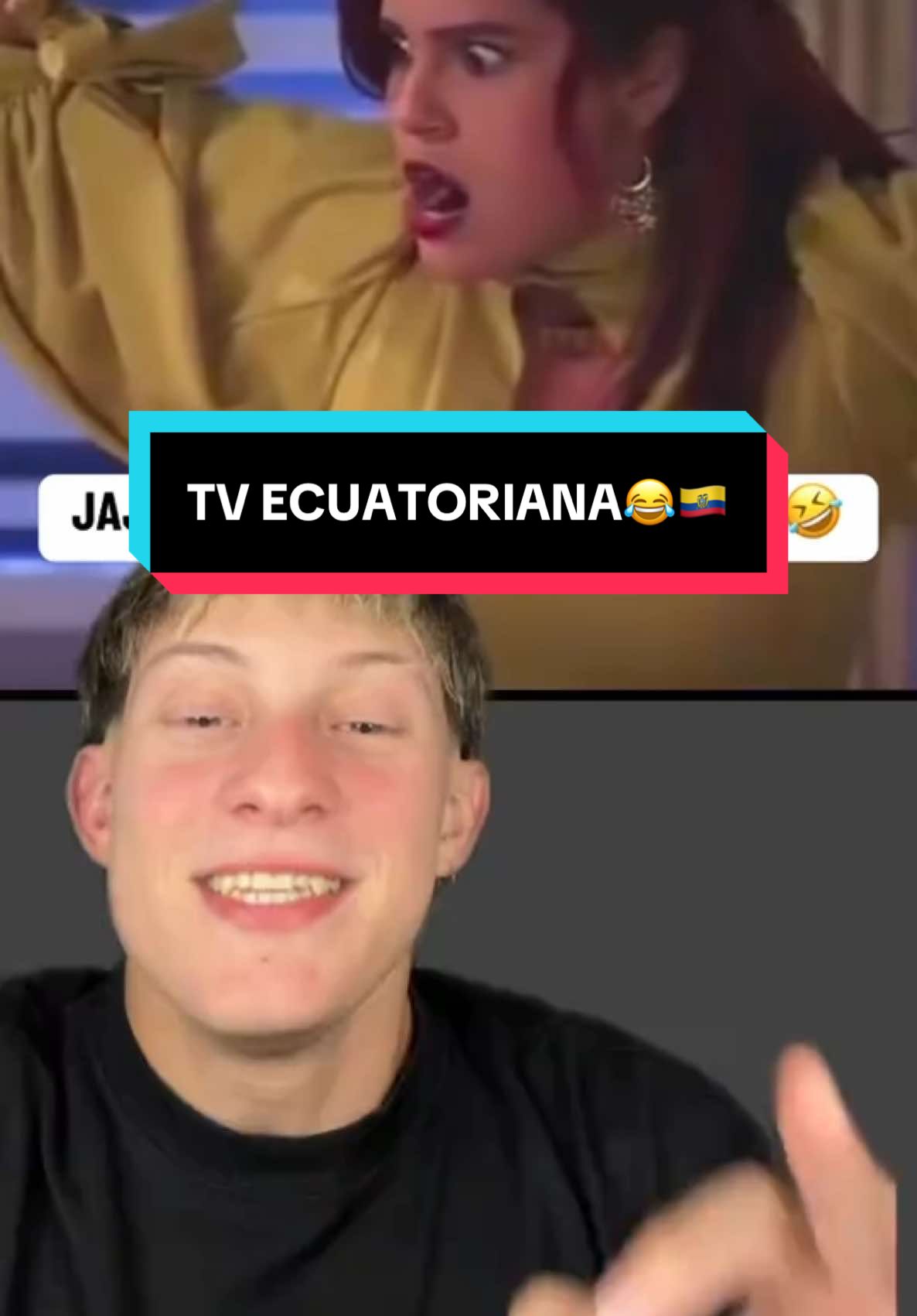 JAAJAJAJJA LA TV ECUATORIANA ES CINE 