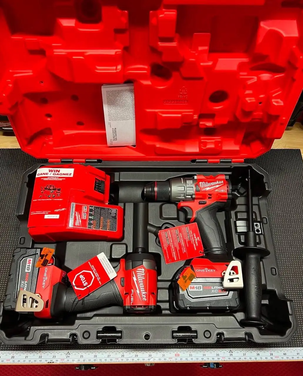 Milwaukee Tool GEN 4 M18 FUEL 2-Tool Combo Kit with ONE-KEY (3696-22) Packed full of cool features. $300 shipped. #onsale #milwaukeetools #MilwaukeeTool #MilwaukeeTool #NothingButHeavyDuty #milwaukee #milwaukeepackout #deals 