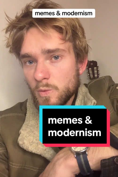 memes are to the post what poetry is to the page #memes #modernism #critique #analysis