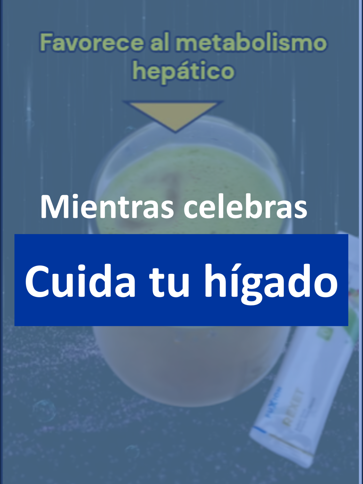 Protege tu hígado en tus celebraciones con Rexet. #rexet  #rexetfuxion  #higadograso  #saludhepática  #detoxdrink  #fuxionproductosnutraceuticos