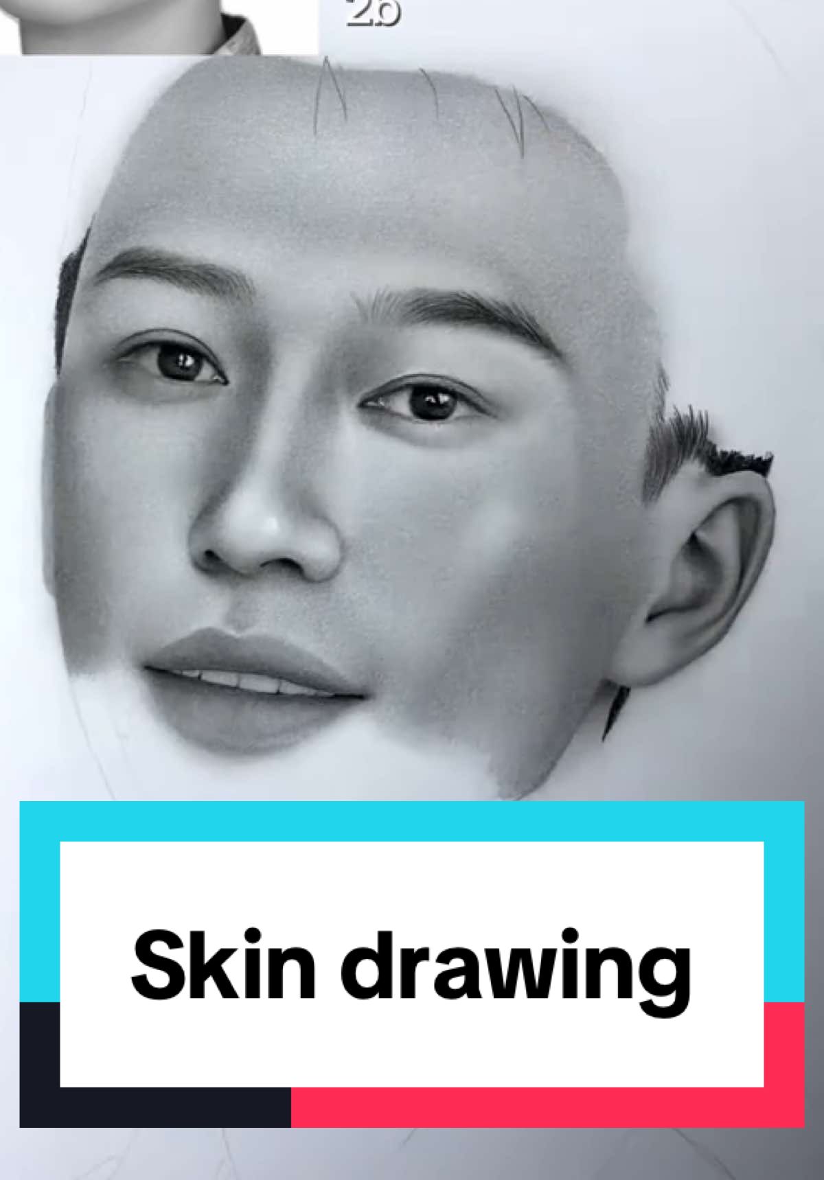 Trả lời @Kristqpal skin drawing #nhuttruong #pencildrawing #chandungbutchi #skindrawing #veda #vedabutchi 