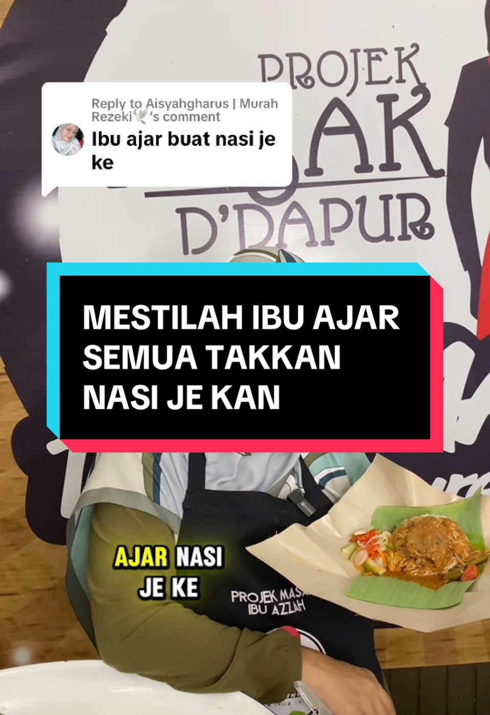 Replying to @Aisyahgharus | Murah Rezeki🕊️ Mestilah ibu ajar semua . Jom join kelas Nasi dagang sekarang.  #nasidagang #nasidagangterengganu #pjjnasidangangibuazzah #airtanganibuazzah #ibuazzah #pjjibuazzah 