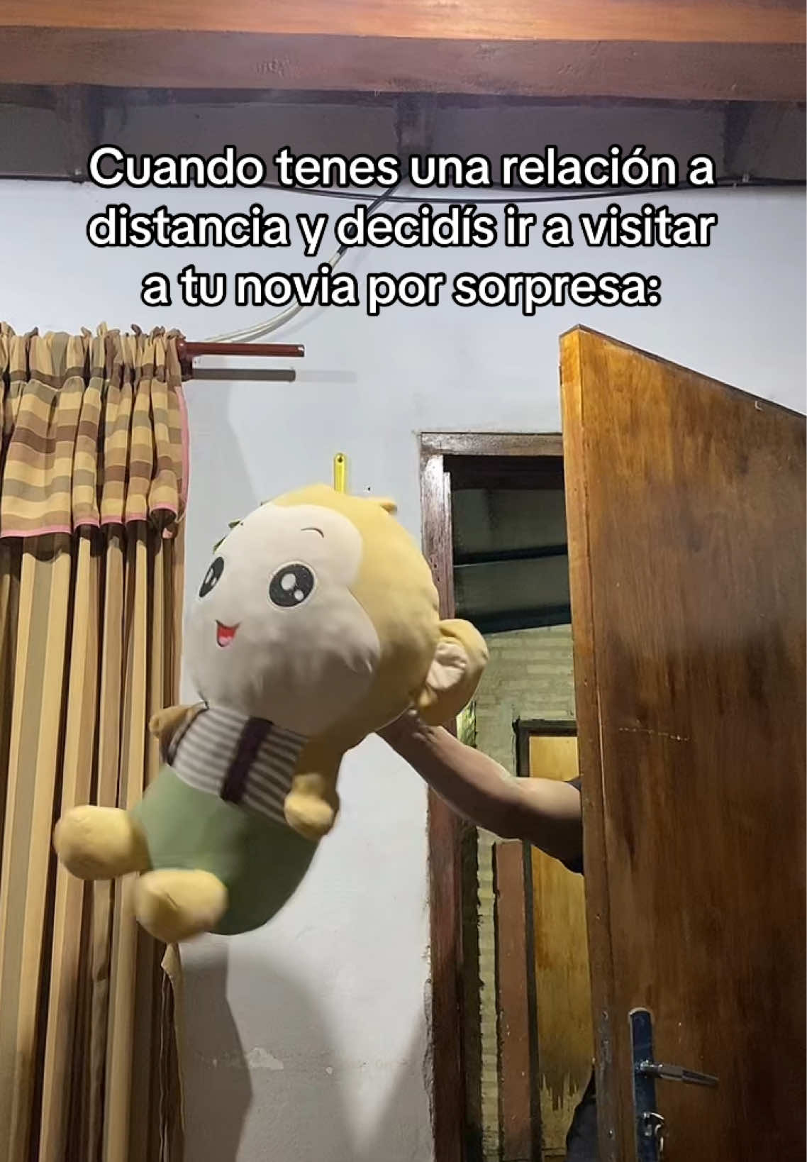 Y eso que le compré un peluche 😓 #relacion #distancia #fyp 
