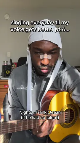 Sorry again Frank… #fyp #foyoupage #fypシ #frankocean #nights #blonde #blonded #guitar #beginnersinger #singinglessons #acousticguitar #cover #coversong 