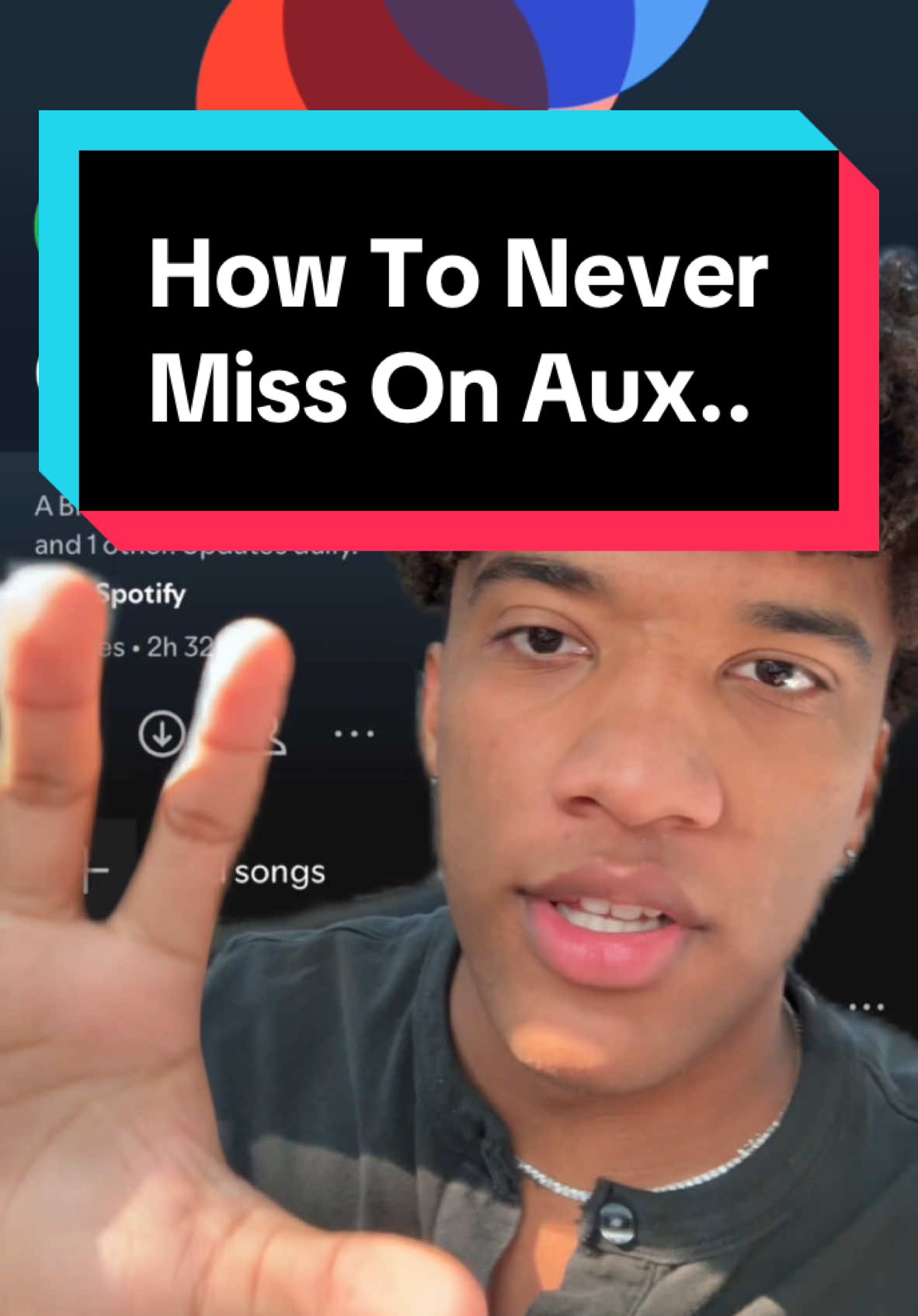 How to never miss on aux #carterpcs #tech #techtok #techfacts #spotify #music #rap 