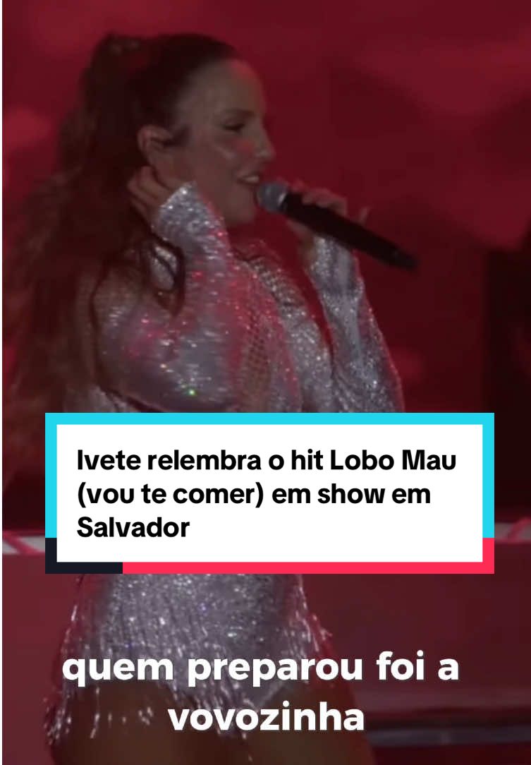 Tirou onda! Ivete Sangalo relembrou o pagodão “lobo mau” no seu show, durante o Virada Salvador 2025. Cantora começou a apresentação com Energia de Gostosa, sua aposta para o verão! #ivetesangalo #anitta #energiadegostosa #trend #pagode #chapeuzinho #lobomau #bahia #salvador 