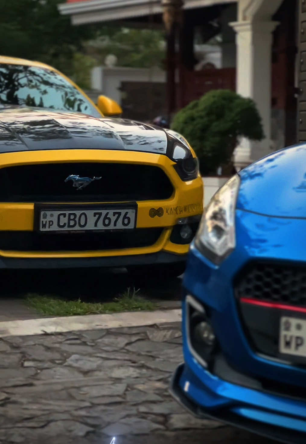 Kamesh මාමාගේ Mustang එක! 💛 @kamesh_wijesekara  #achinthamaduka #mustang #mustanggt #carsoftiktok #tiktok #fyp #trending #viral #fordmustanggt #gt 