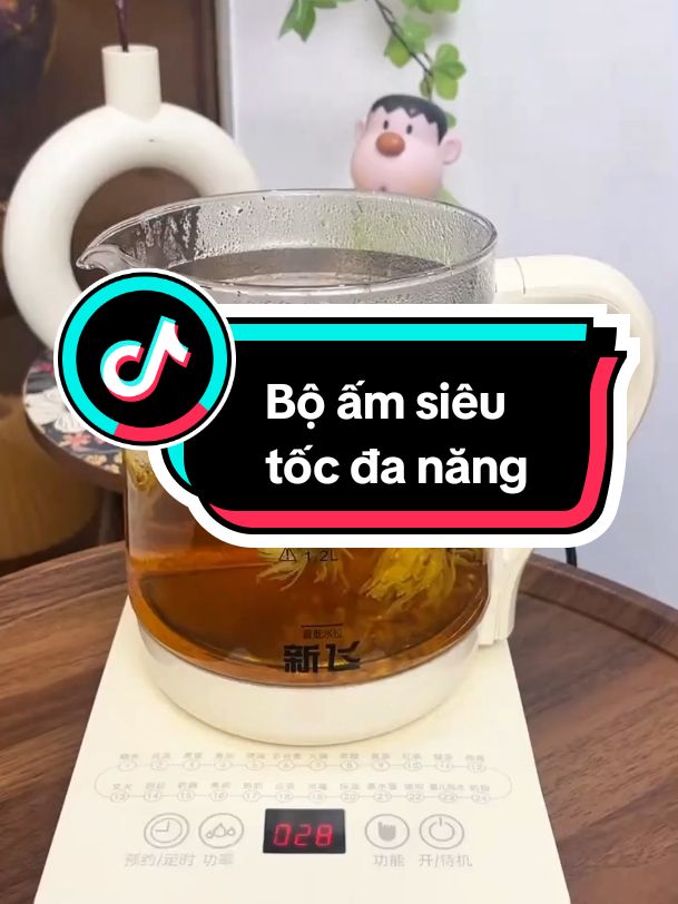 Bộ ấm siêu tốc đa năng 1.8L, 12 chức năng #amsieutoc #amsieutocdanang #amsieutocthuytinh #storegiadung01 