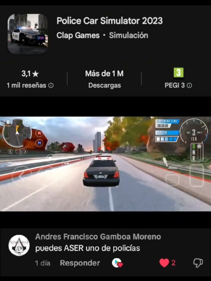 Recomendación de juegos de policías en la Play Store: segunda parte. @Andres Francisco Gamboa Moreno  #policias #playstorejoyitaas #policia #juego #parati #viralvideos #androidgamer  #playstore #juegosparaandroid #joyitasdelaplaystore #androidgames #gamerentiktok #juegostiktok #gamestiktok #tiktokgames #parati #fyp #juegosandroid #foryoupage❤️❤️ 