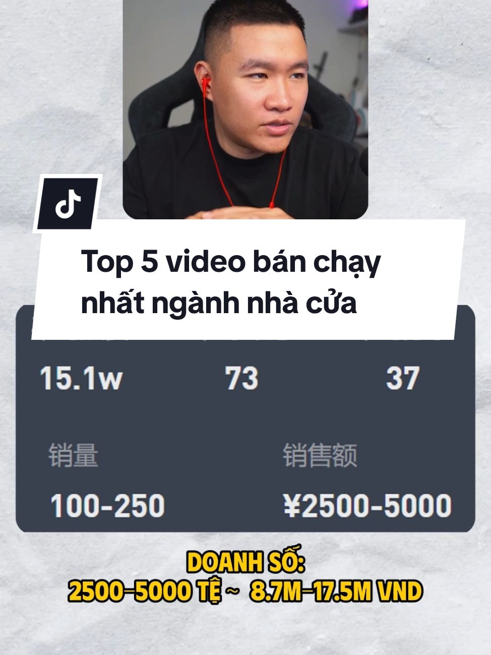 Top 5 video bán chạy nhất ngành nhà cửa #nguoimoixaykenh #dcgr #edudcmedia #xoamutiktok #xoamutiktok #videongan #ytuongnoidung 